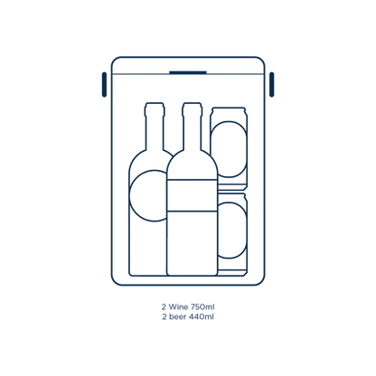 Sea Boat Blue Drinks Box