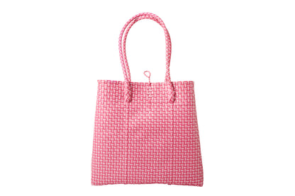 Maxi Ella Tote - Pink Checker