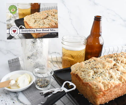 Everything Seasoning Beer Bread