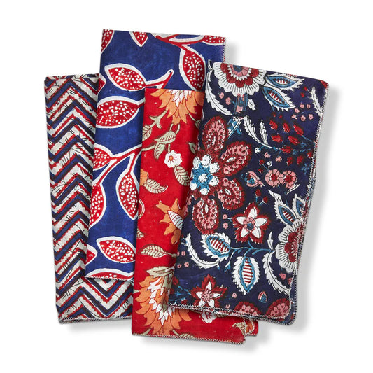 Weekend Block Print Napkin