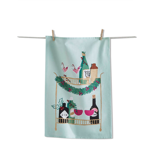 Holiday Celebration Dishtowel