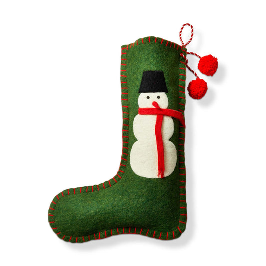 Snowman Stocking