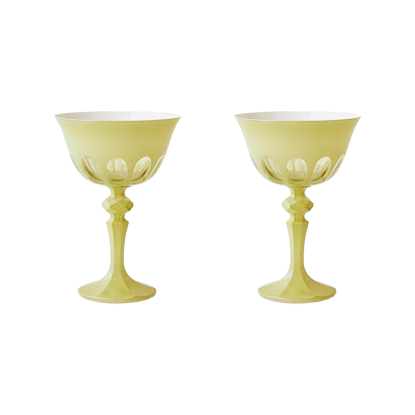 Rialto Glass Coupe Creme