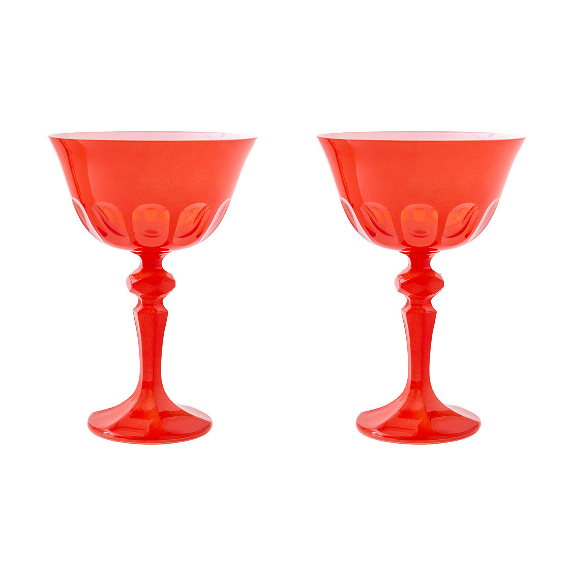 Rialto Glass Coupes Assorted Colors
