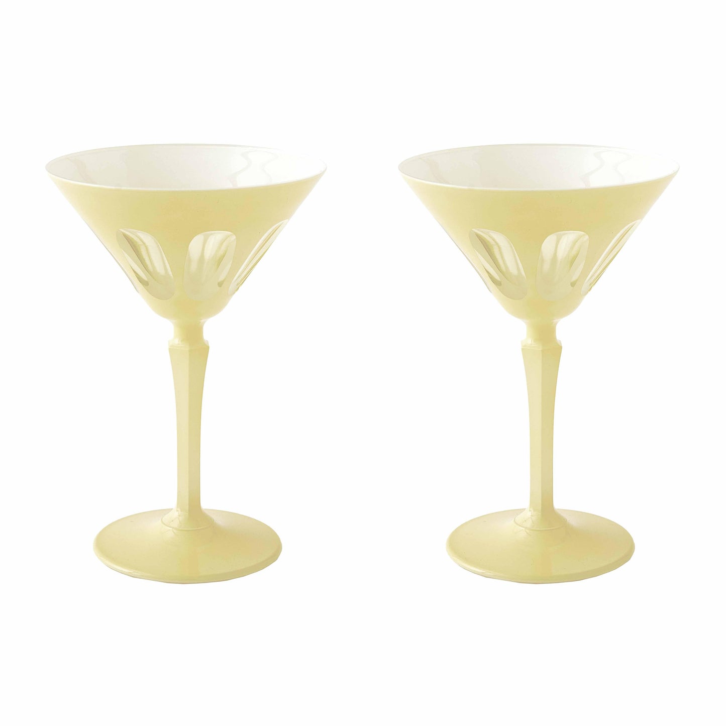 Rialto Glass Martini Creme