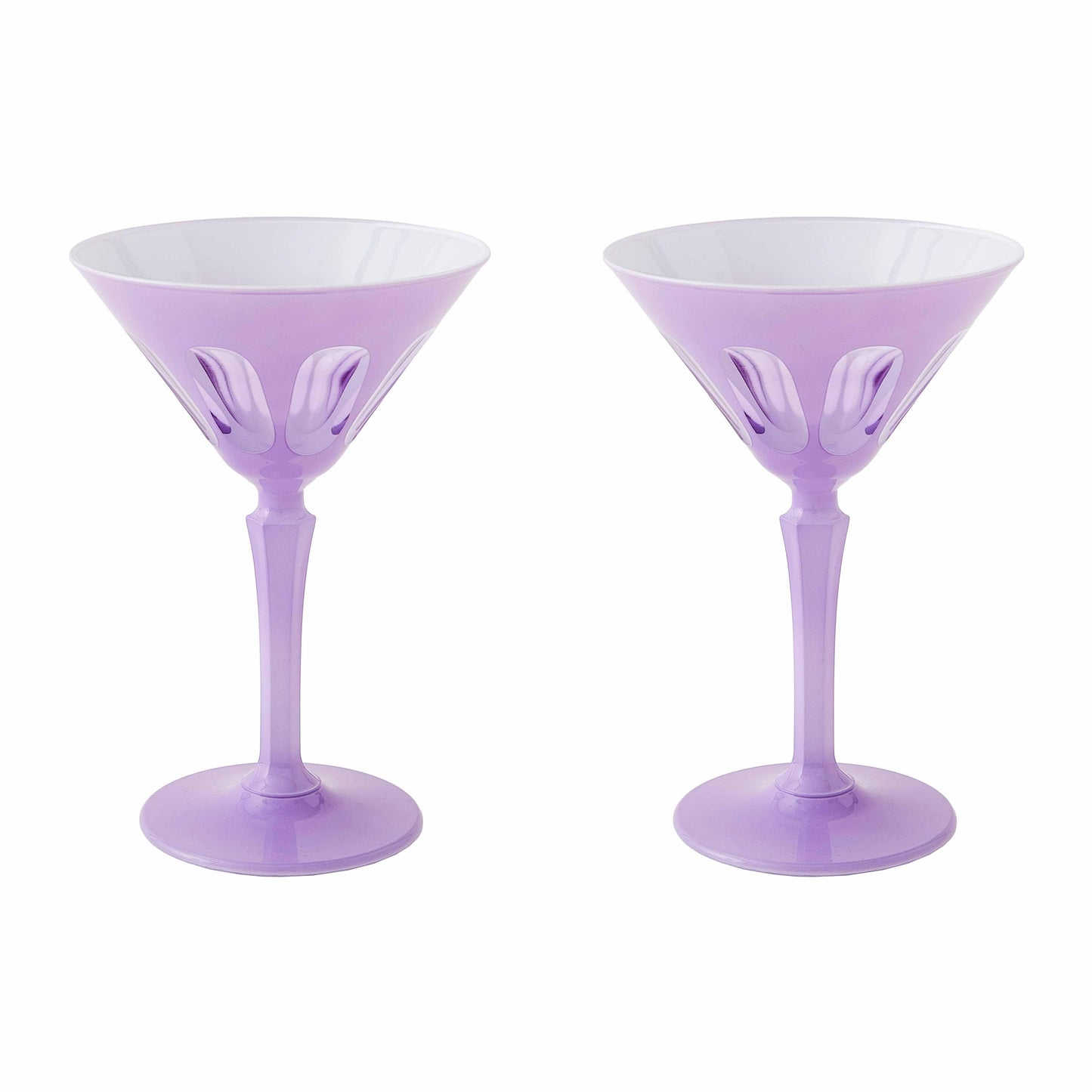Rialto Glass Martini Assorted Colors