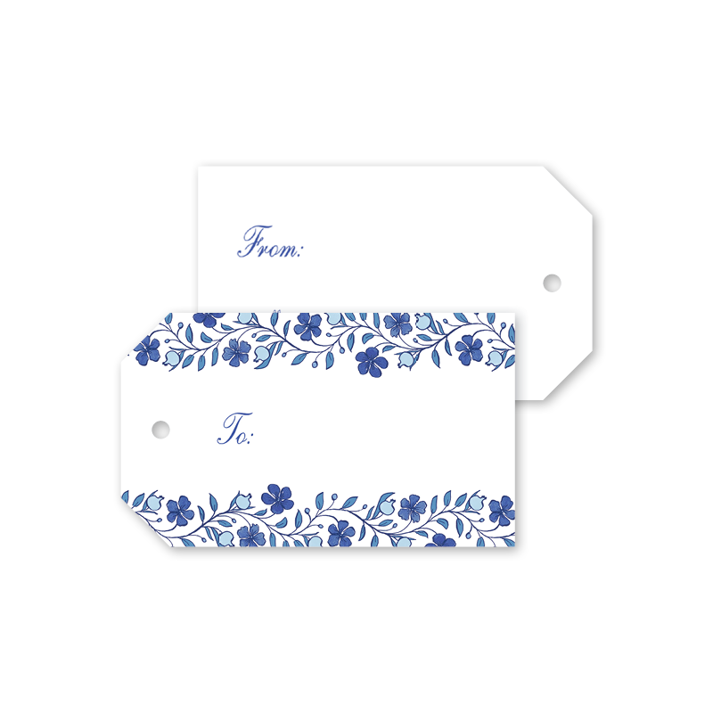 Bombay Blue Gift Tags