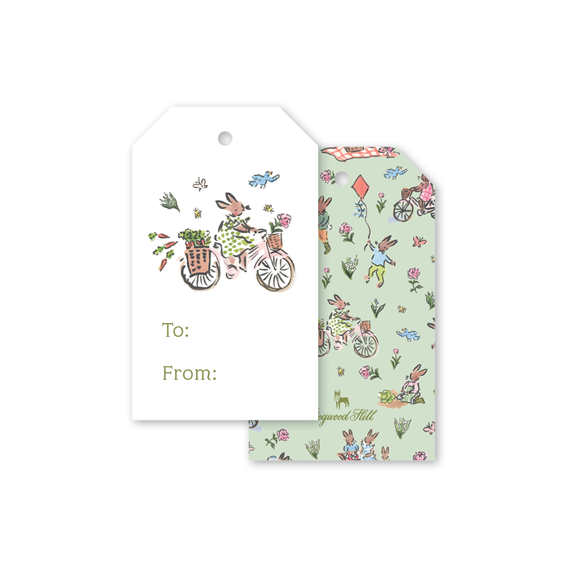 Spring Bunnies Gift Tags