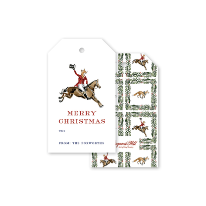 Fox Chase Gift Tags