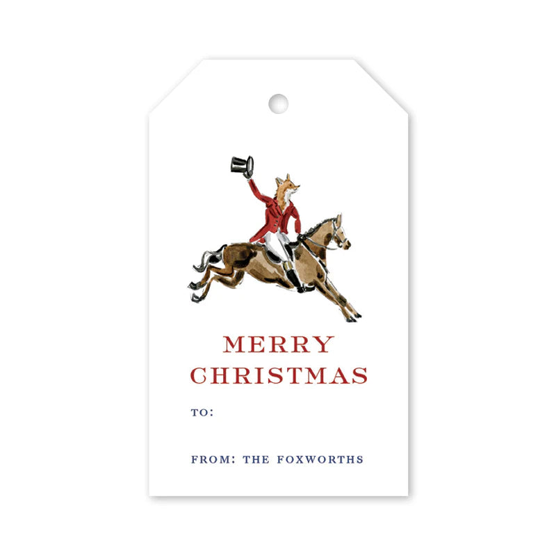 Fox Chase Gift Tags