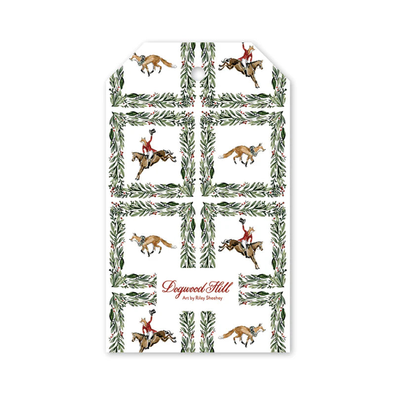 Fox Chase Gift Tags