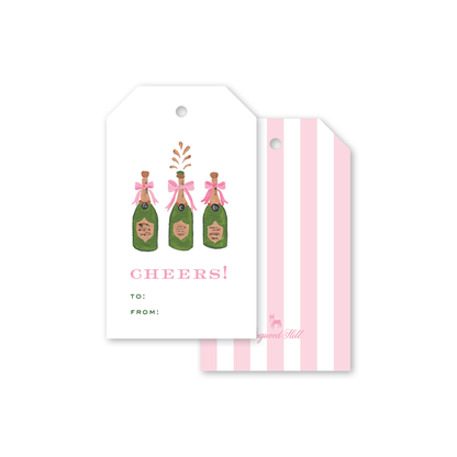 Champagne Cheers Gift Tags
