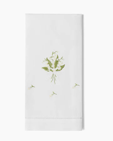 Lily of the Valley Hand Towel