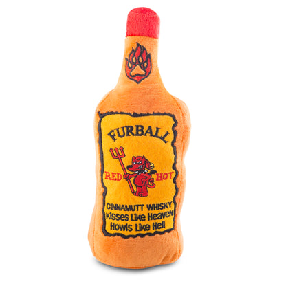 Furball Cinnamutt Whisky Bottle Toy