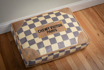 Checker Chewy Vuiton Bed
