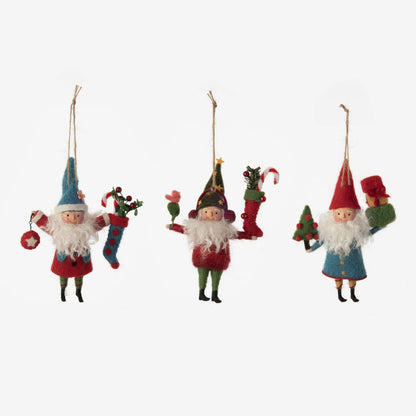 Elf Ornament - 3 Colors