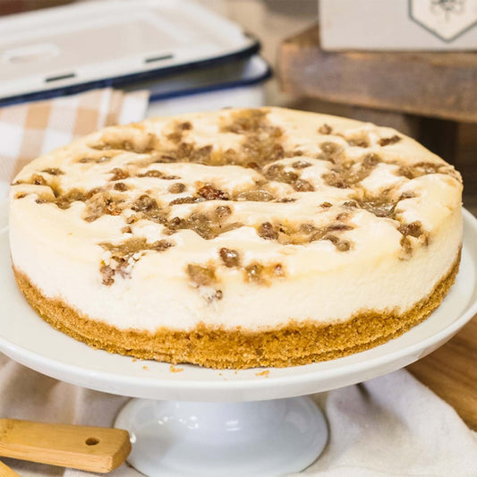 Bourbon Pecan Praline Cheesecake