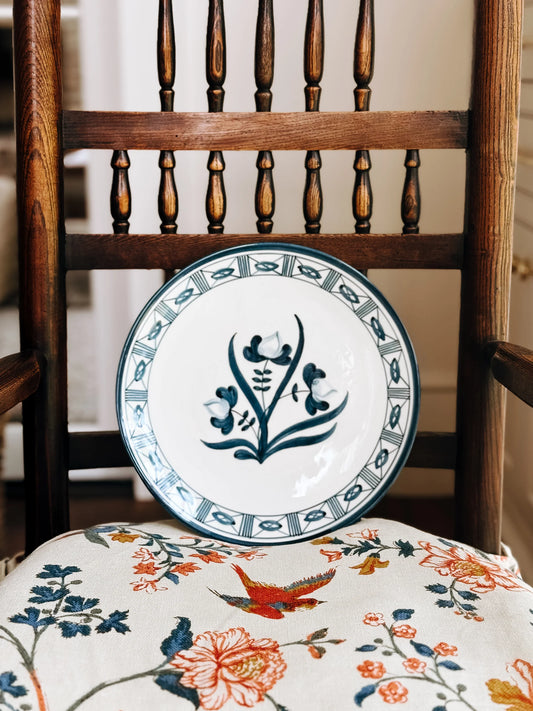 Lisbon Floral Dinner Plate - 3 Color Offernings