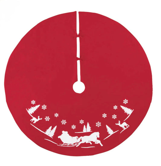Sleigh Ride Tree Skirt