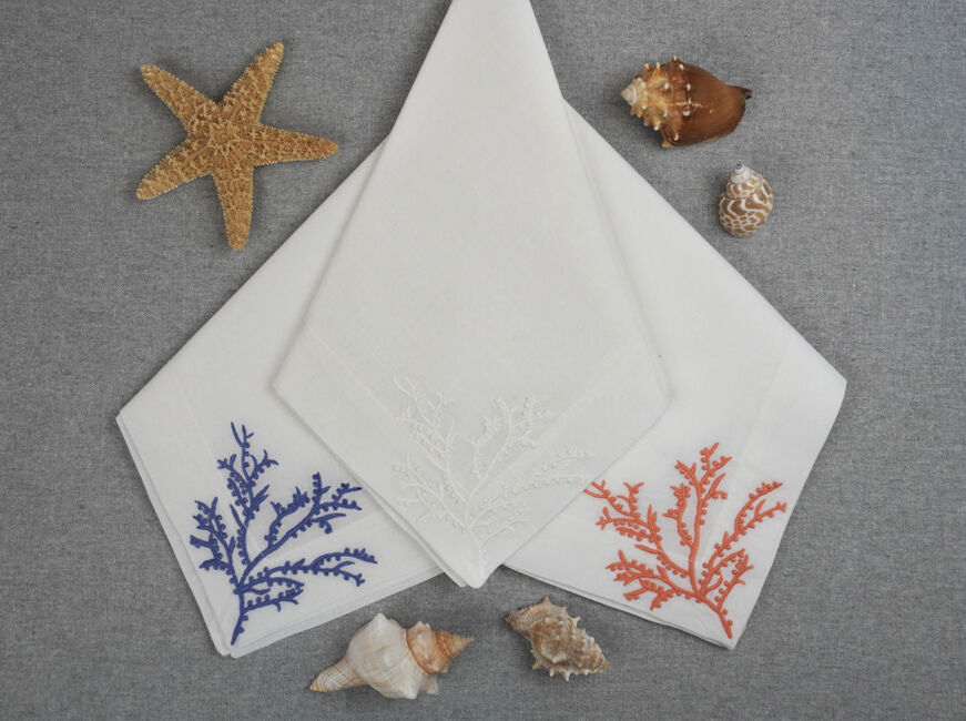Coral Dinner Napkin