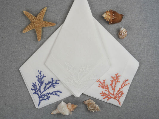 Coral Dinner Napkin