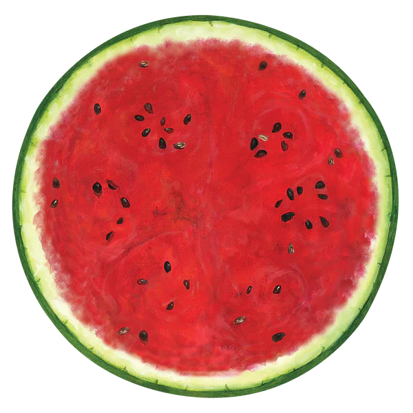 Die-Cut Watermelon Placemat