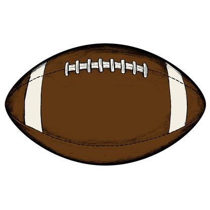 Die Cut Football Placemats