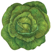 Die-Cut Cabbage Placemats
