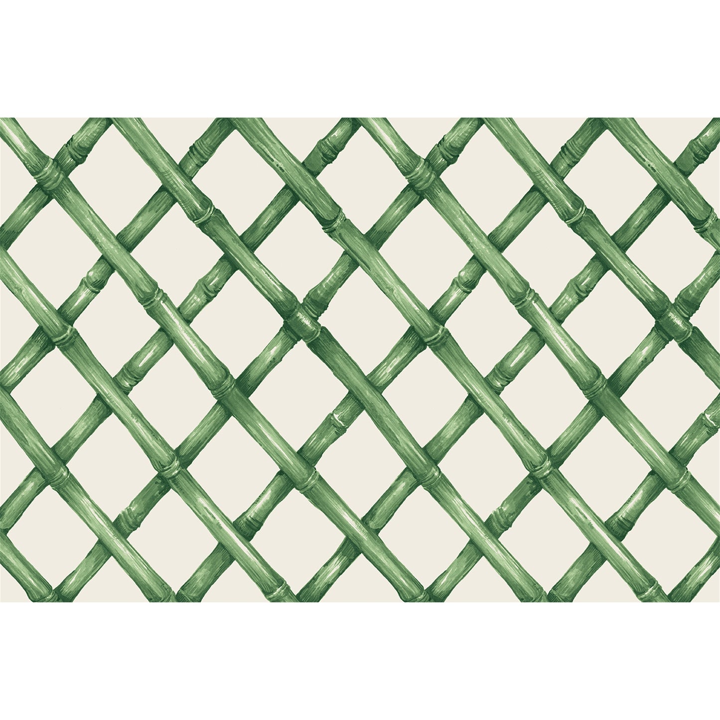 Green Lattice Placemat