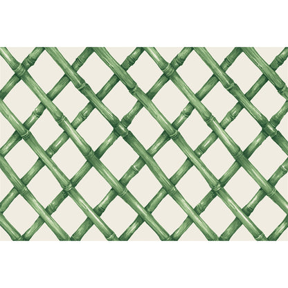 Green Lattice Placemat