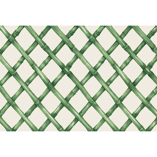 Green Lattice Placemat