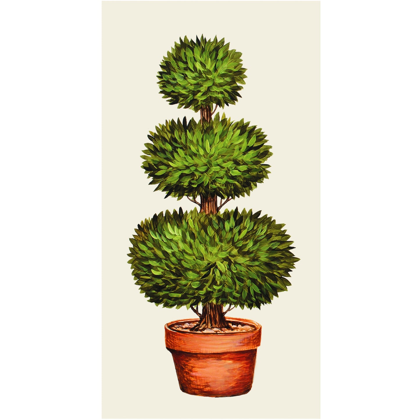 Topiary Guest Napkin