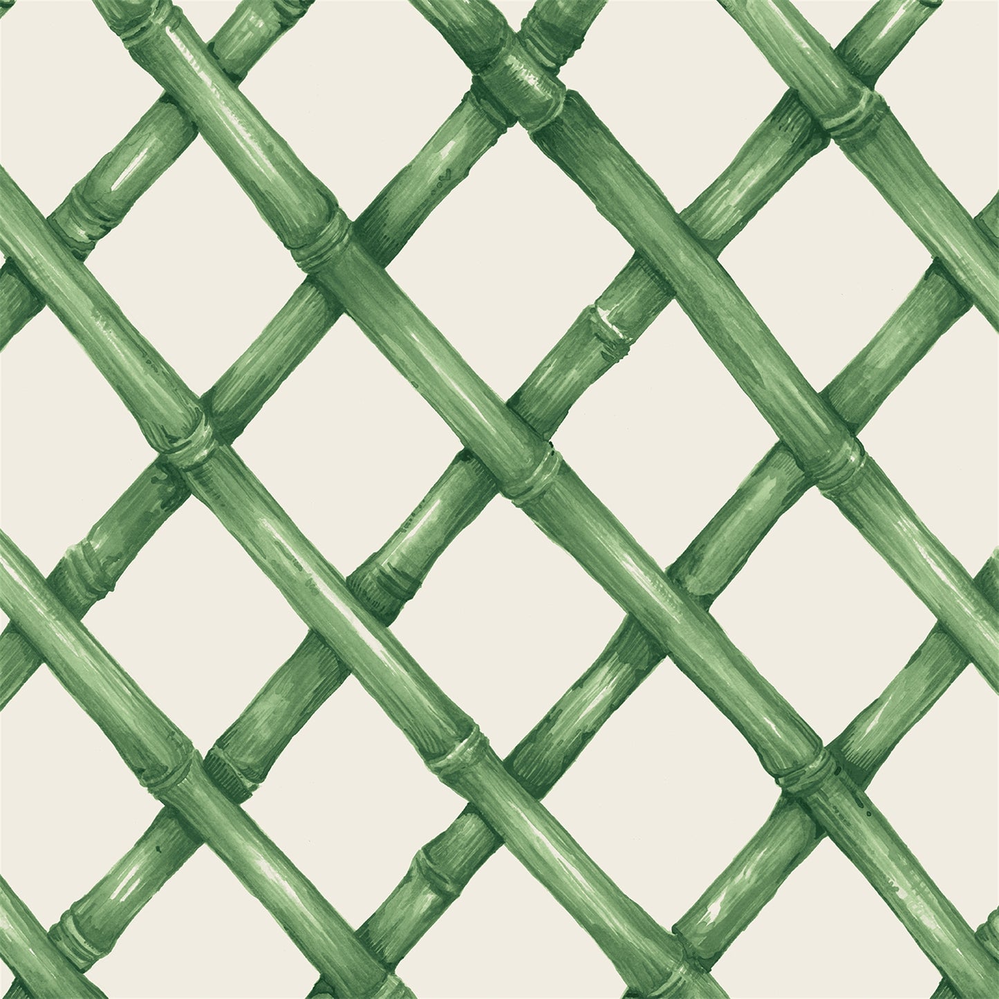 Green Lattice Cocktail Napkin