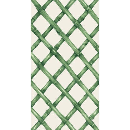 Green Lattice Guest Napkin