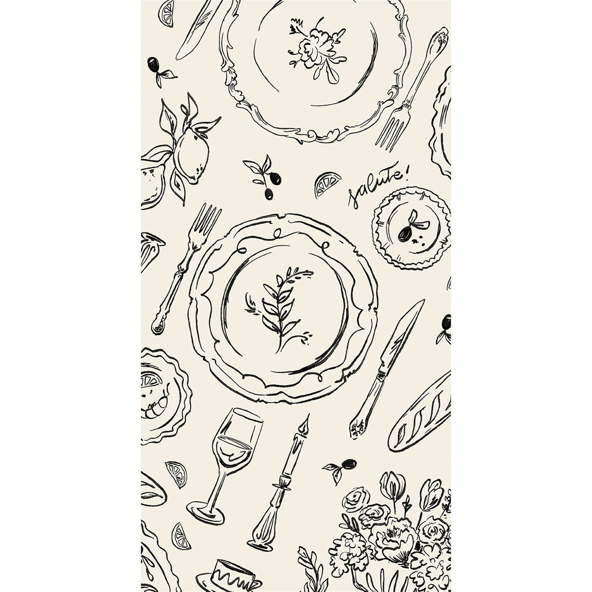 Dinner Party Guest Napkin
