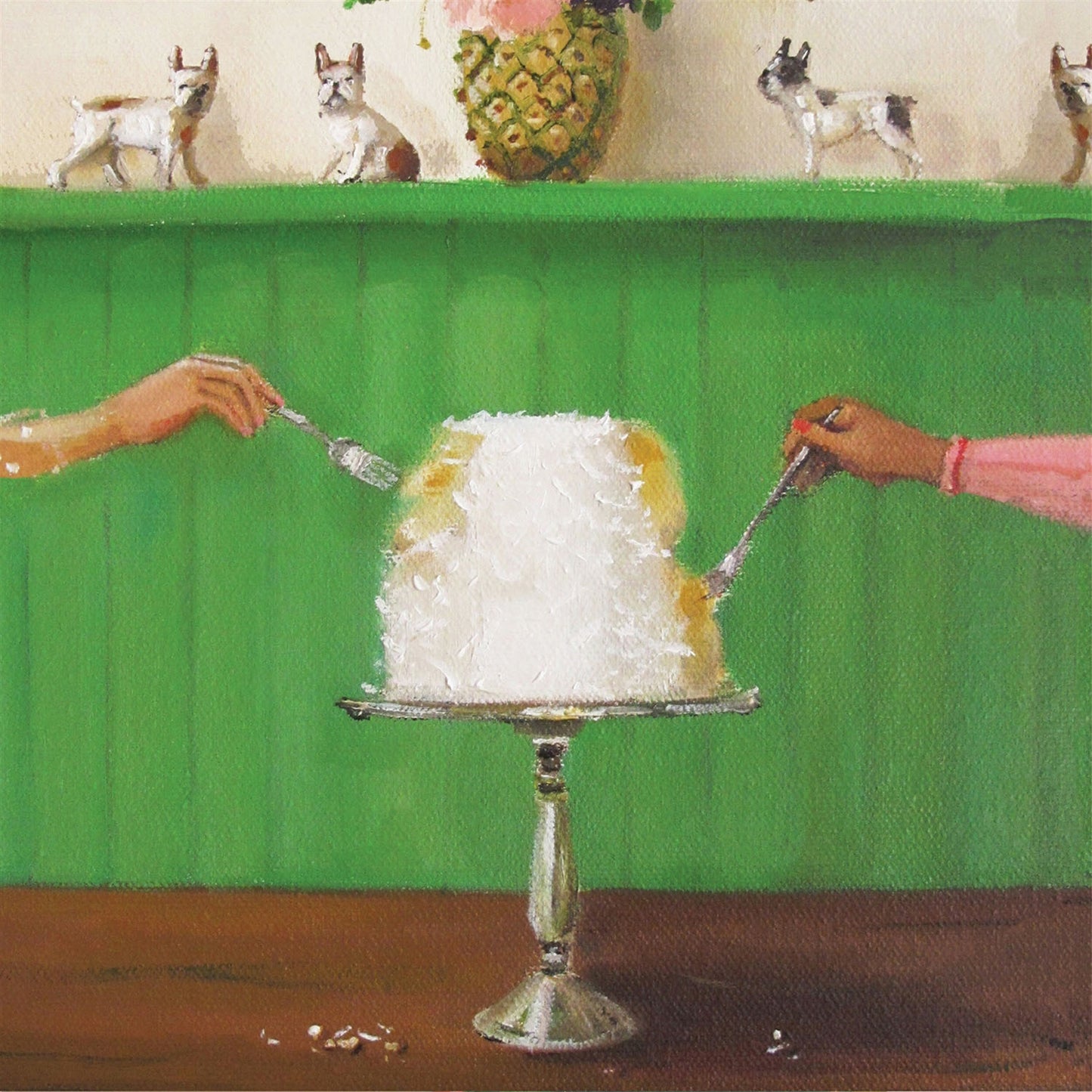 Piece Of Cake Cocktail Napkin
