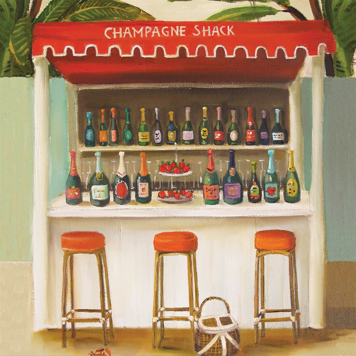 Champagne Shack Cocktail Napkin