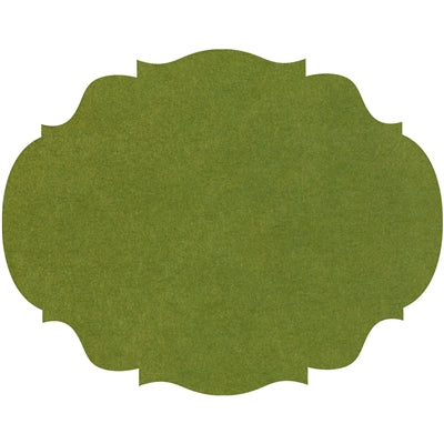 Die-cut Green French Frame Placemat