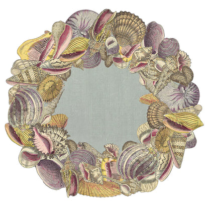 Die-cut Shell Wreath Placemat