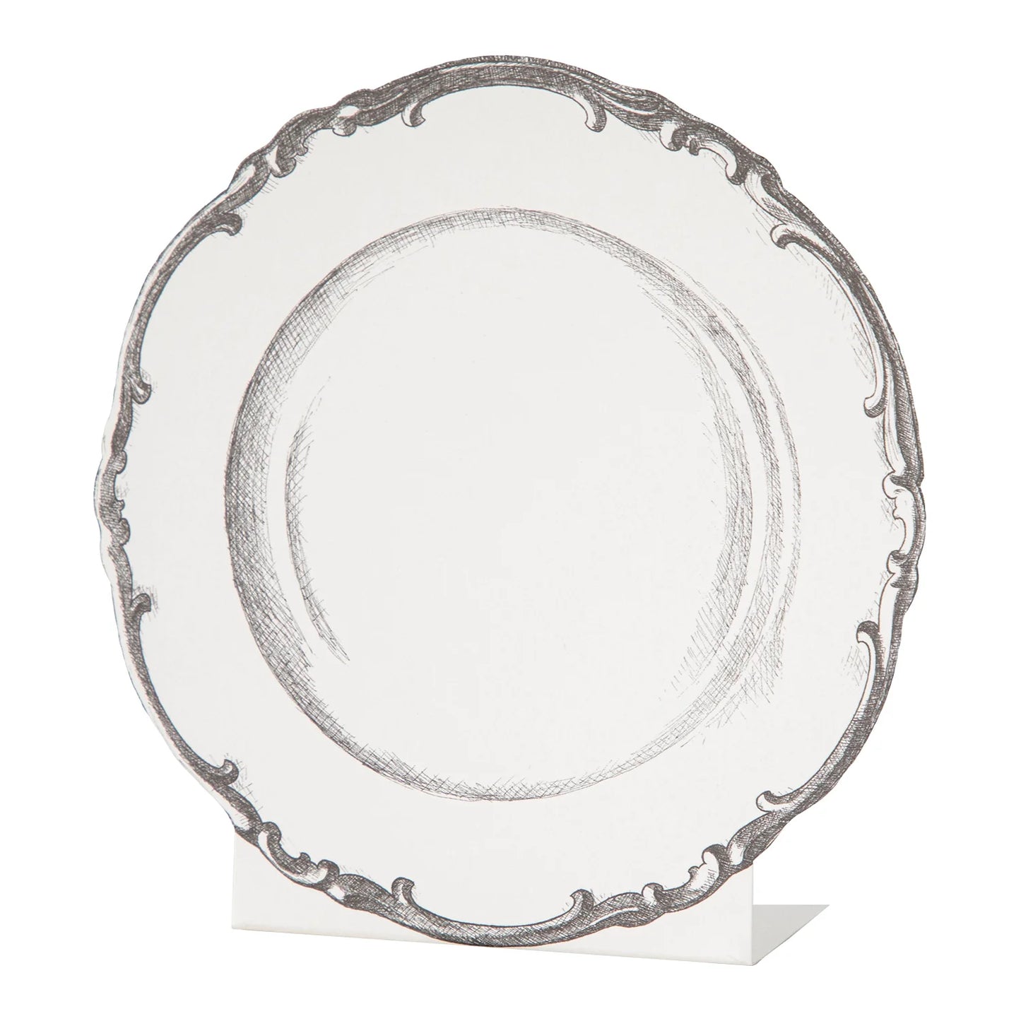 Vintage Plate Place Card