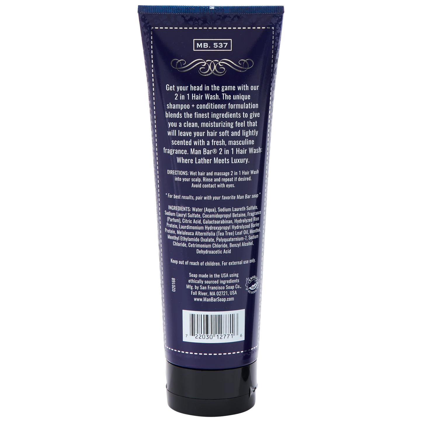 2 in 1 Shampoo Conditioner Silver Sage & Bergamot