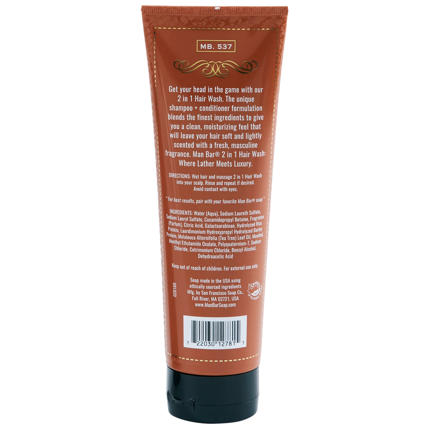 2 in 1 Shampoo Conditioner Spiced Tobacco