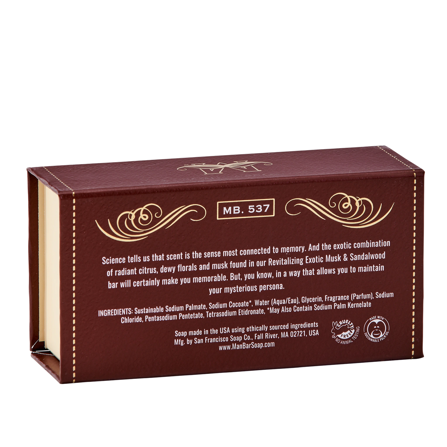 Man Bar - Exotic Musk & Sandalwood