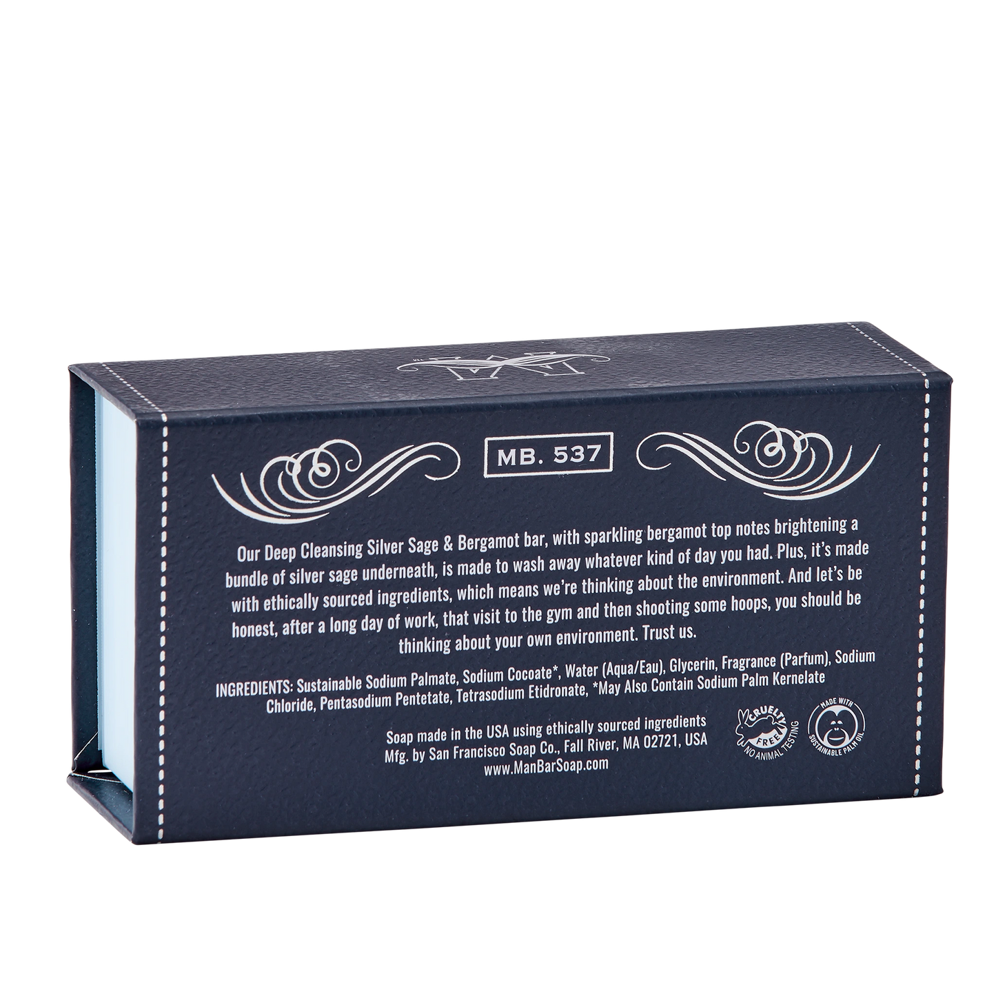 Man Bar - Silver Sage & Bergamot