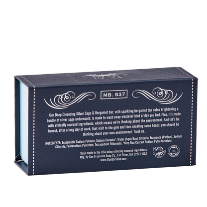 Man Bar - Silver Sage & Bergamot