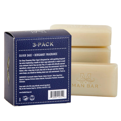 Man Bar Mini - Silver Sage & Bergamot