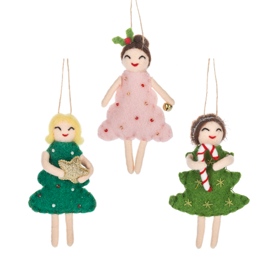 Vintage Doll Ornament