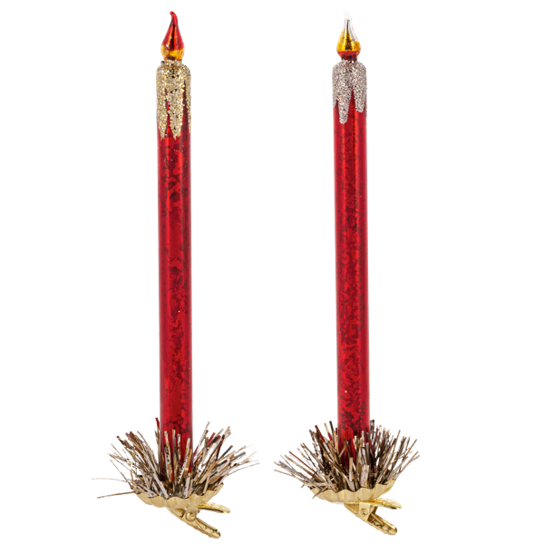 Clip-On Candle Ornaments