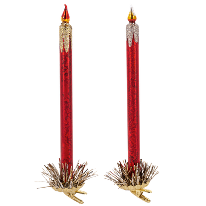 Clip-On Candle Ornaments