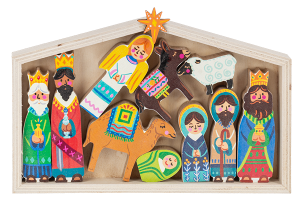 Nativity with Creche